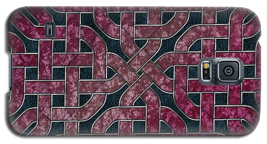 Pink Velvet Celtic Knot Square - Phone Case