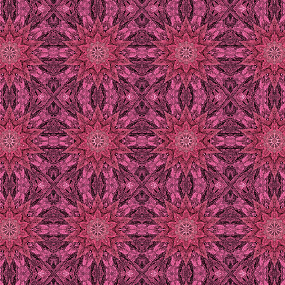Pink Crystal Kaleidoscope Digital Image Download