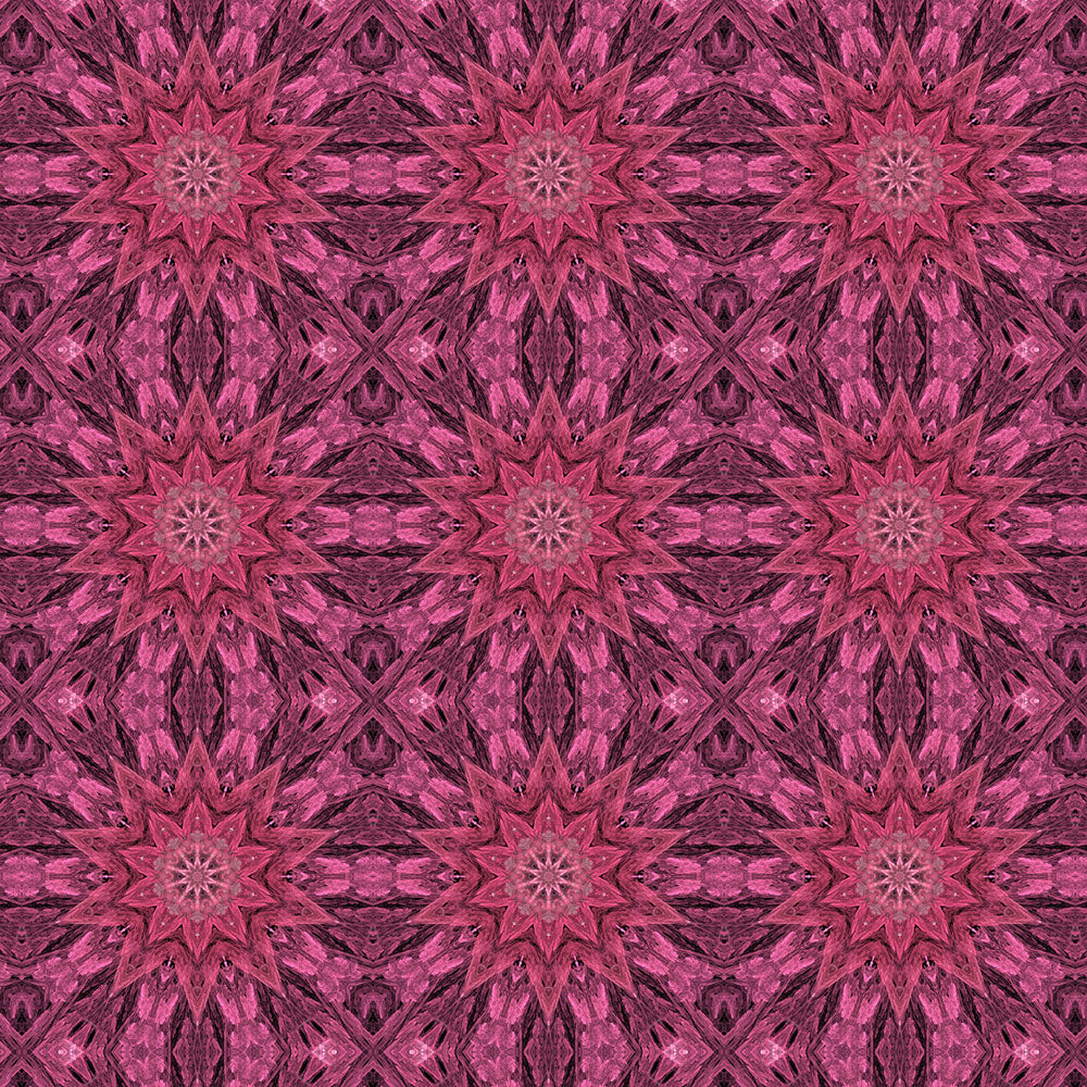 Pink Fractal Kaleidoscope 2 Digital Image Download