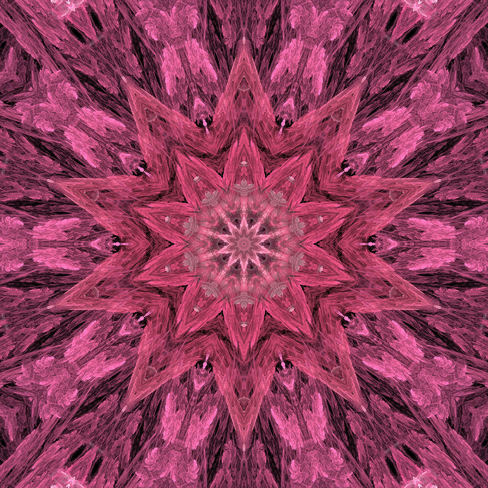Pink Kaleidoscope Digital Image Download