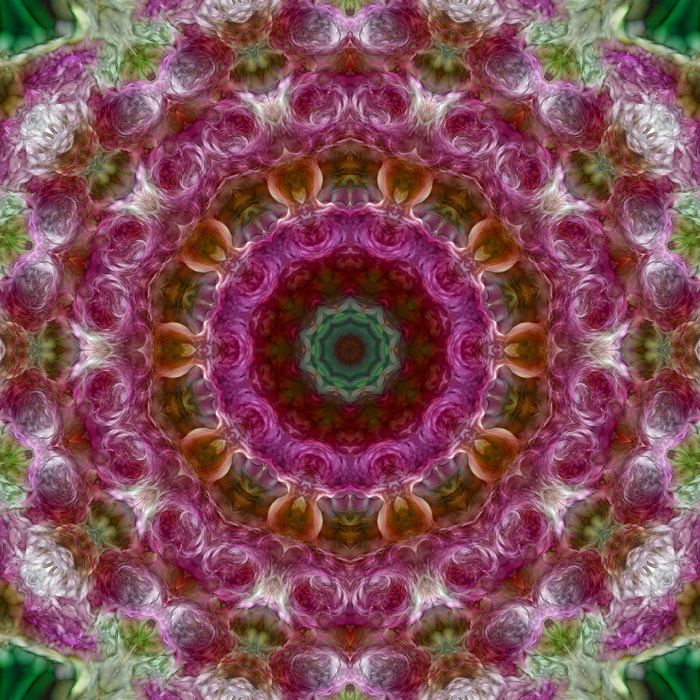 Pink Soft Kaleidoscope Digital Image Download