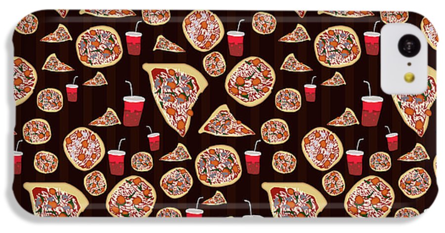 Pizza Pattern - Phone Case