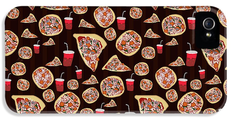 Pizza Pattern - Phone Case