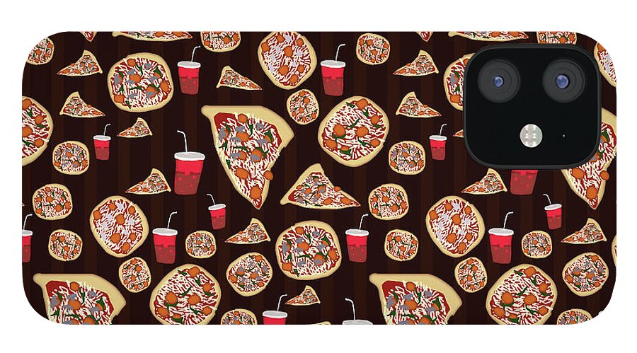 Pizza Pattern - Phone Case