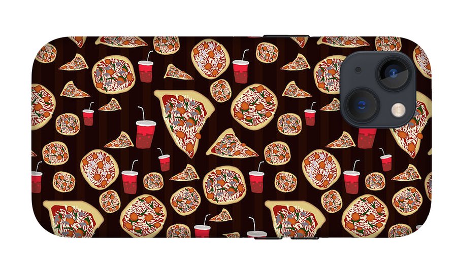 Pizza Pattern - Phone Case