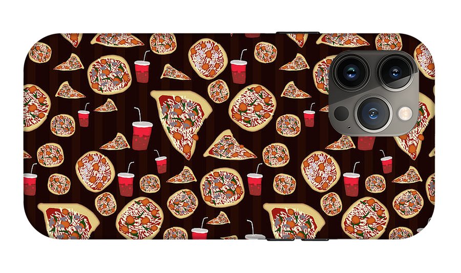 Pizza Pattern - Phone Case