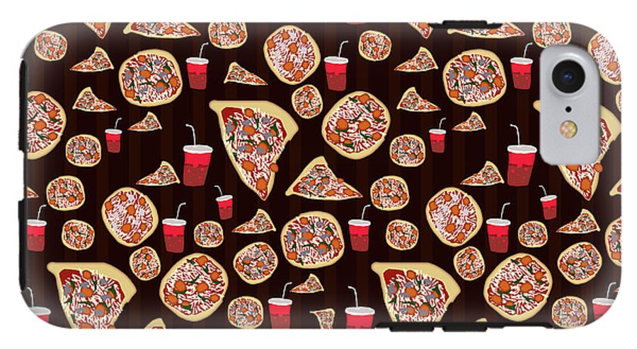 Pizza Pattern - Phone Case