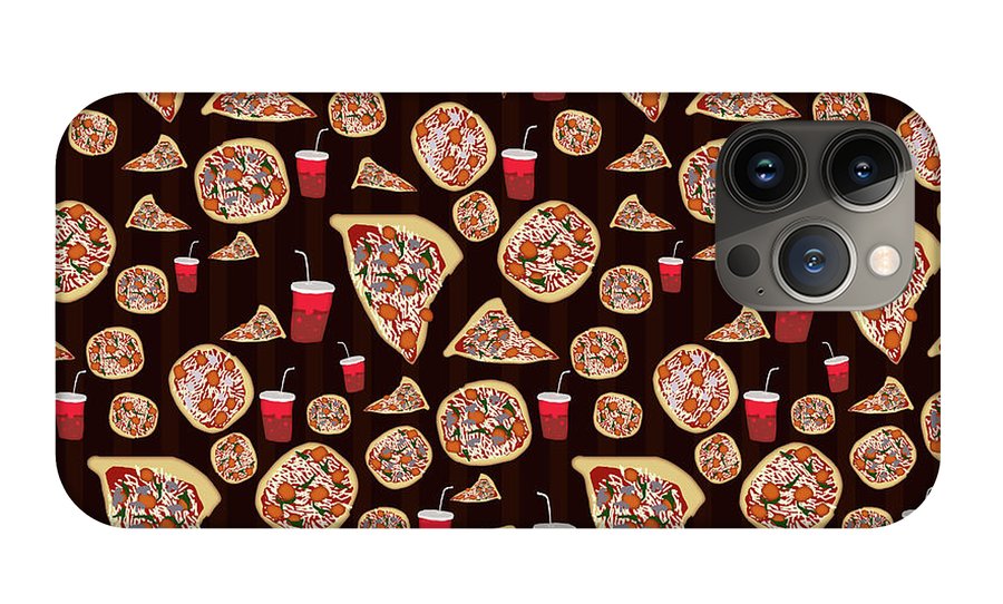 Pizza Pattern - Phone Case