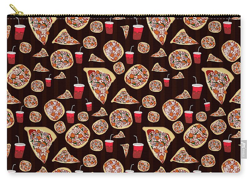 Pizza Pattern - Carry-All Pouch