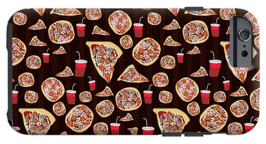 Pizza Pattern - Phone Case