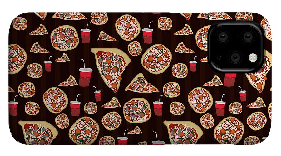 Pizza Pattern - Phone Case