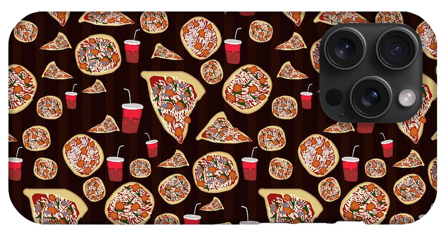 Pizza Pattern - Phone Case