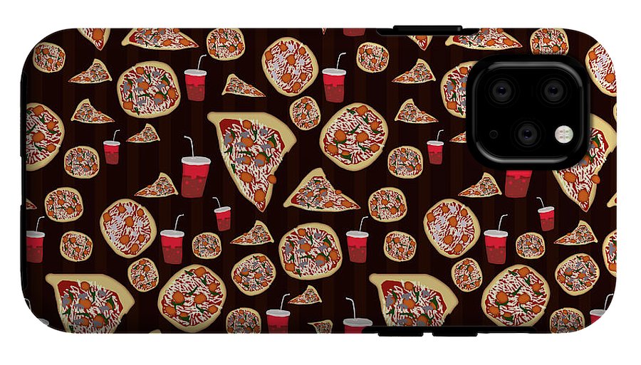 Pizza Pattern - Phone Case