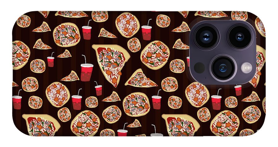 Pizza Pattern - Phone Case