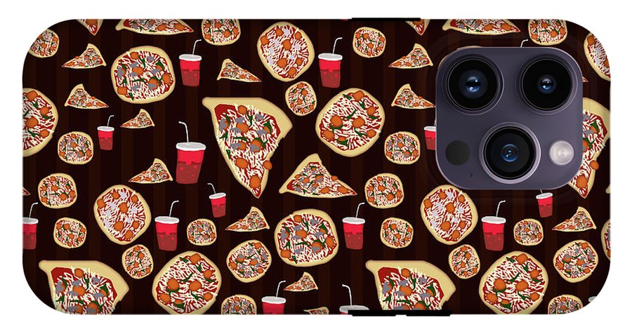Pizza Pattern - Phone Case
