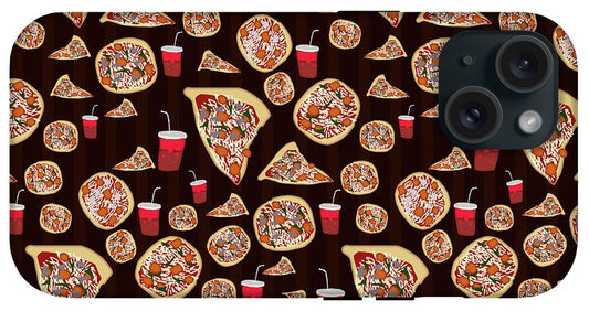 Pizza Pattern - Phone Case