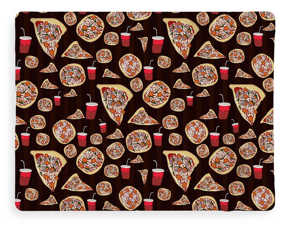 Pizza Pattern - Blanket