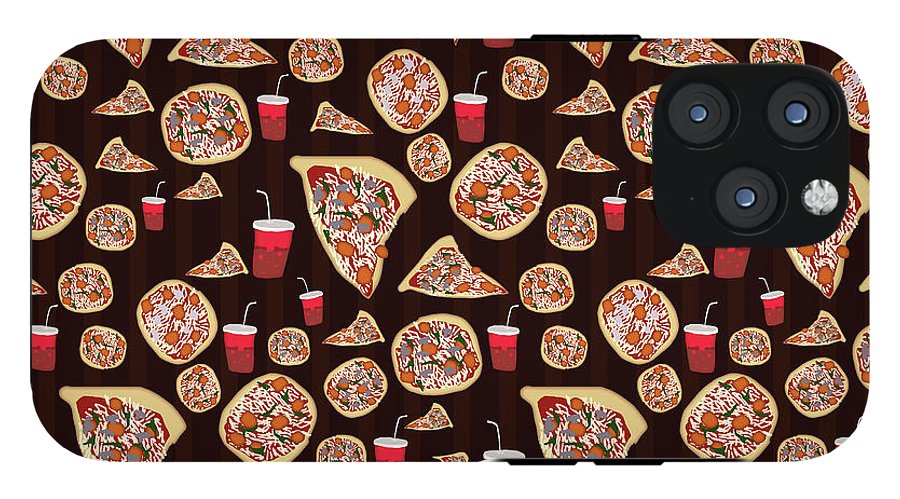 Pizza Pattern - Phone Case