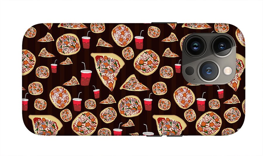 Pizza Pattern - Phone Case