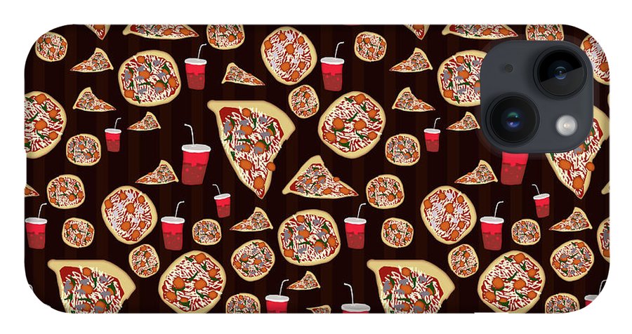Pizza Pattern - Phone Case