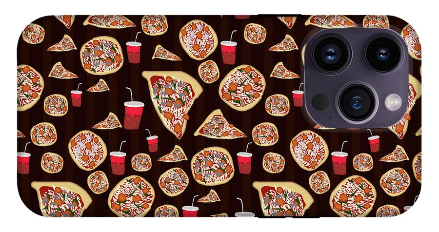 Pizza Pattern - Phone Case