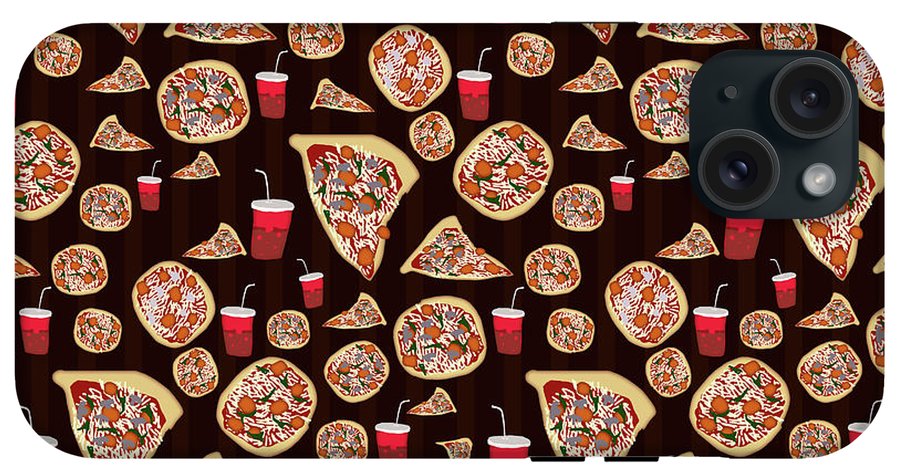 Pizza Pattern - Phone Case