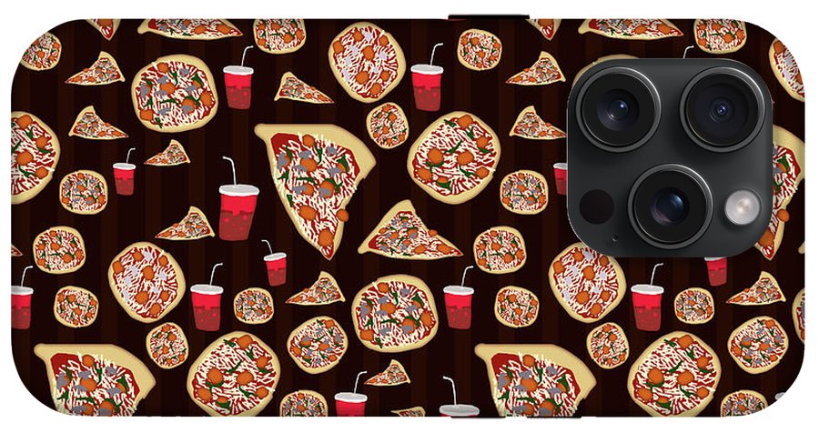 Pizza Pattern - Phone Case