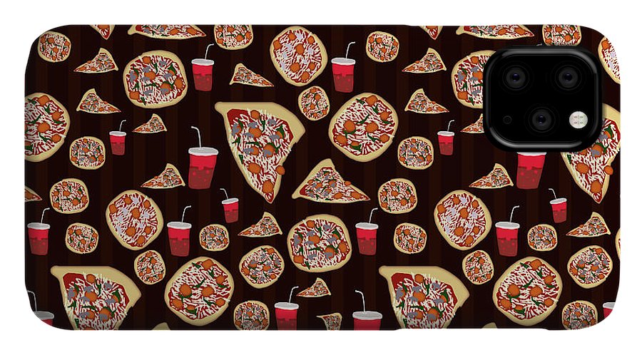 Pizza Pattern - Phone Case