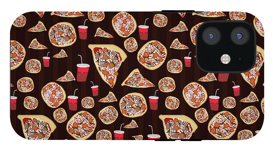 Pizza Pattern - Phone Case