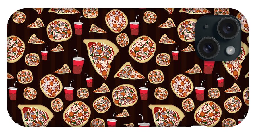Pizza Pattern - Phone Case