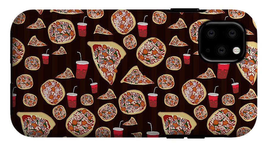 Pizza Pattern - Phone Case