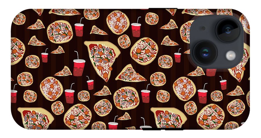 Pizza Pattern - Phone Case