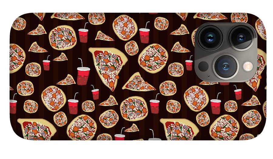 Pizza Pattern - Phone Case
