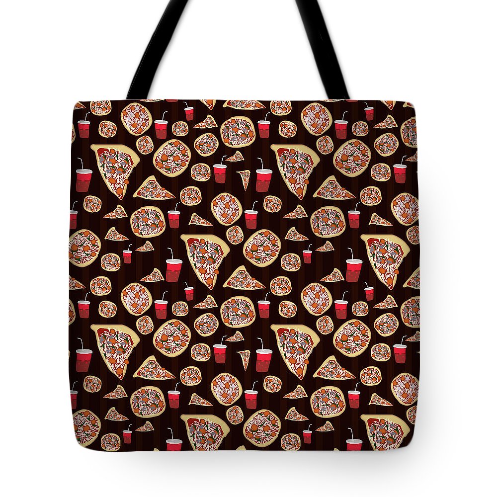 Pizza Pattern - Tote Bag