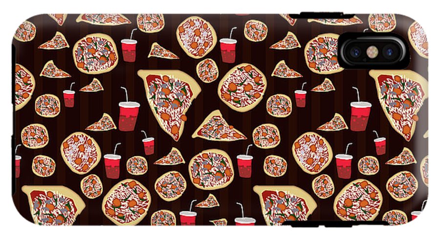 Pizza Pattern - Phone Case