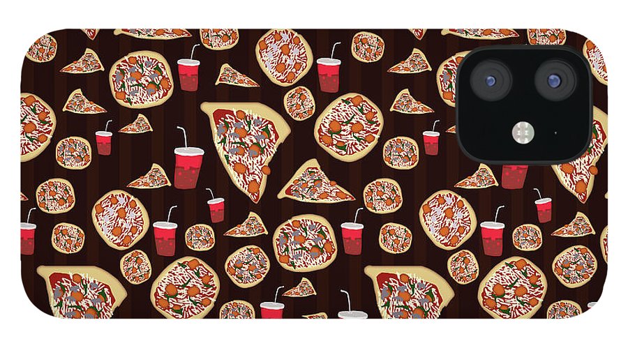 Pizza Pattern - Phone Case
