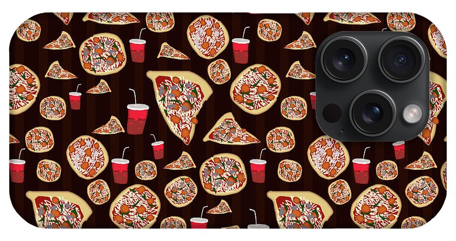 Pizza Pattern - Phone Case
