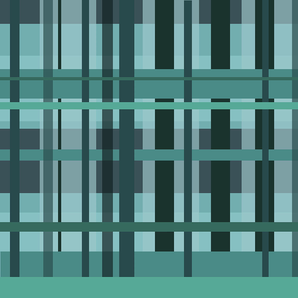 Green Plaid Digital Image Download