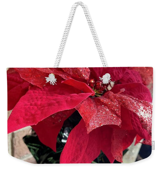 Poinsettia - Weekender Tote Bag