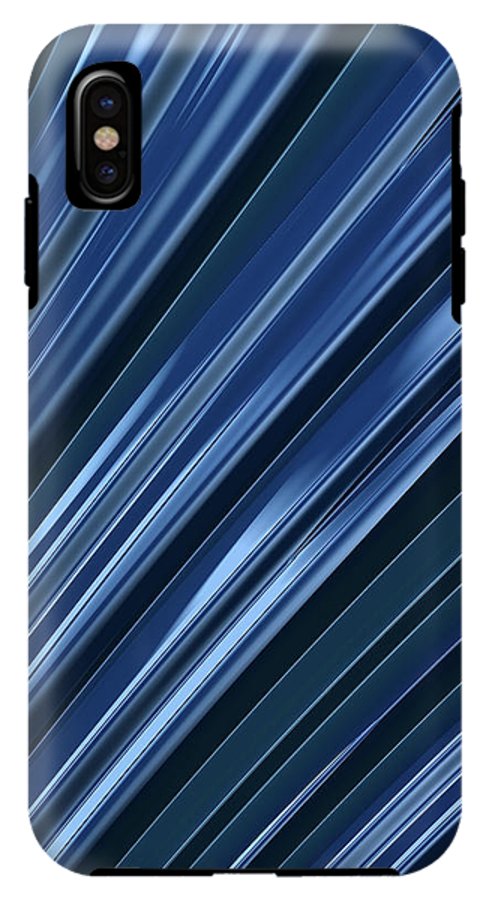 Pouring Blue - Phone Case