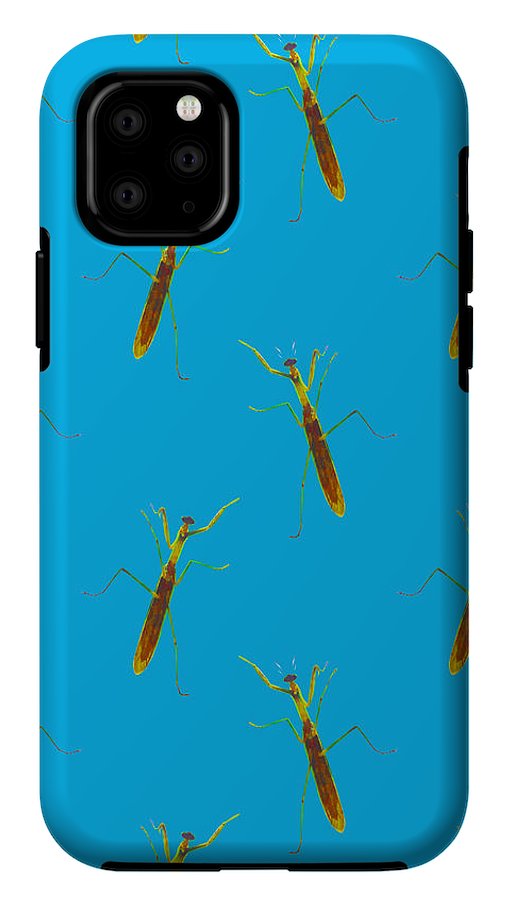 Praying Mantis Pattern - Phone Case