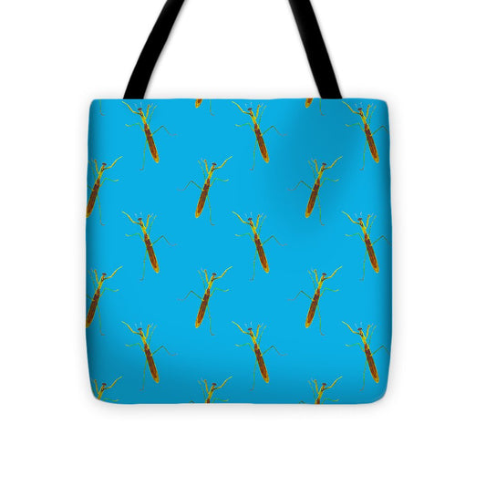 Praying Mantis Pattern - Tote Bag