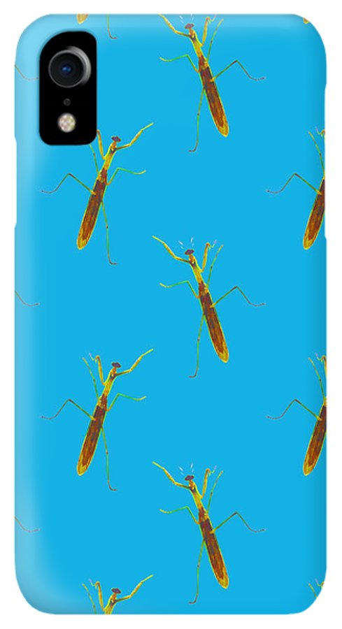 Praying Mantis Pattern - Phone Case