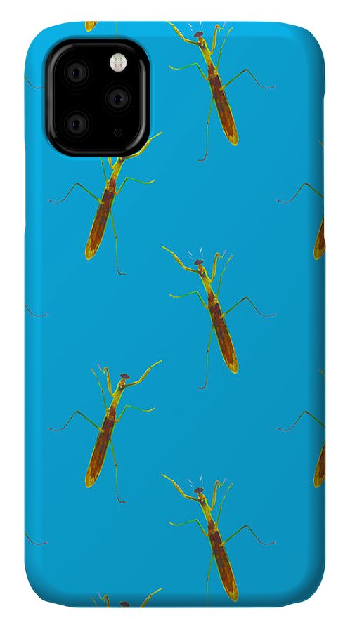 Praying Mantis Pattern - Phone Case