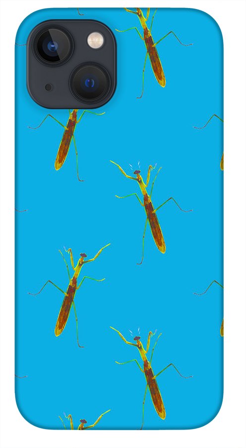 Praying Mantis Pattern - Phone Case
