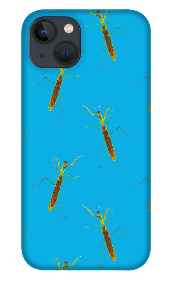 Praying Mantis Pattern - Phone Case
