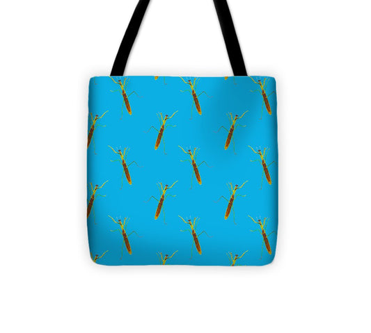 Praying Mantis Pattern - Tote Bag