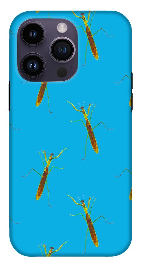 Praying Mantis Pattern - Phone Case