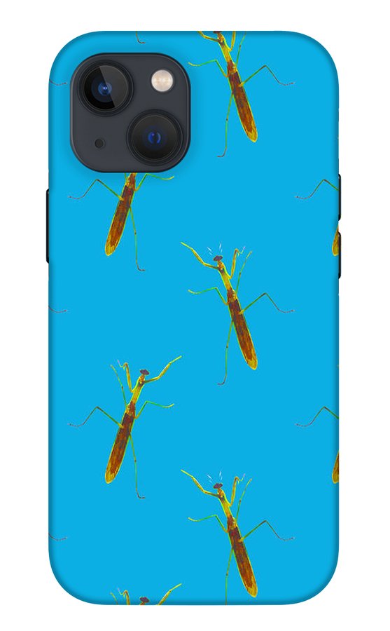 Praying Mantis Pattern - Phone Case