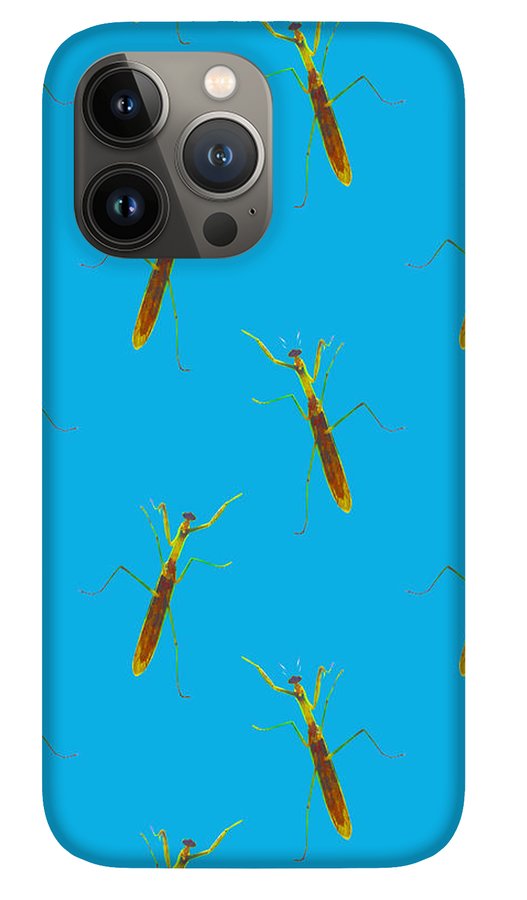 Praying Mantis Pattern - Phone Case